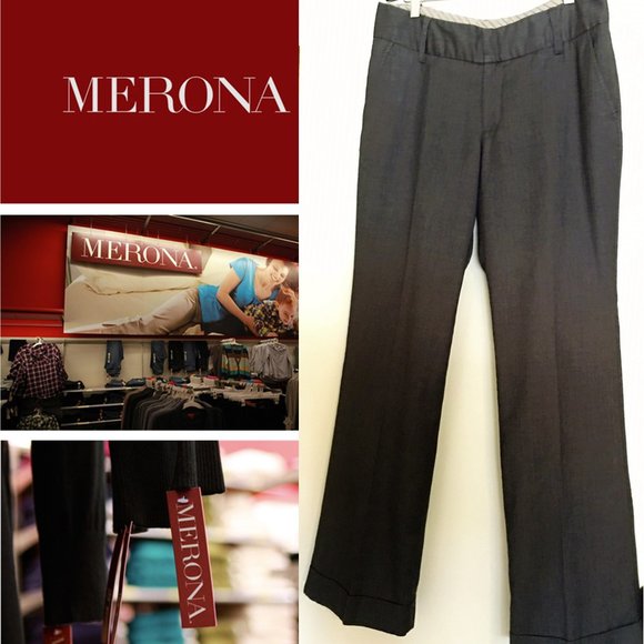 Merona Pants - Merona Pinstriped Cuffed Womens Pants
